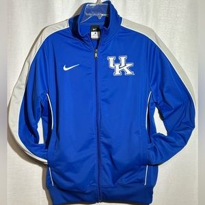 University of Kentucky Wild Cats Nike jacket Men’s Large Two side pockets EUC